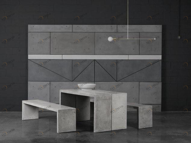 AtelierB Консоль / стол из бетона P sun-id-1350863