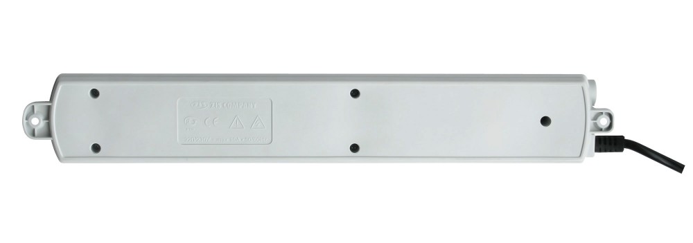Pilot S10M Surge protector pilot s 10m, 6 outlets (5+1), white ZIS Santreyd  - Вид №3