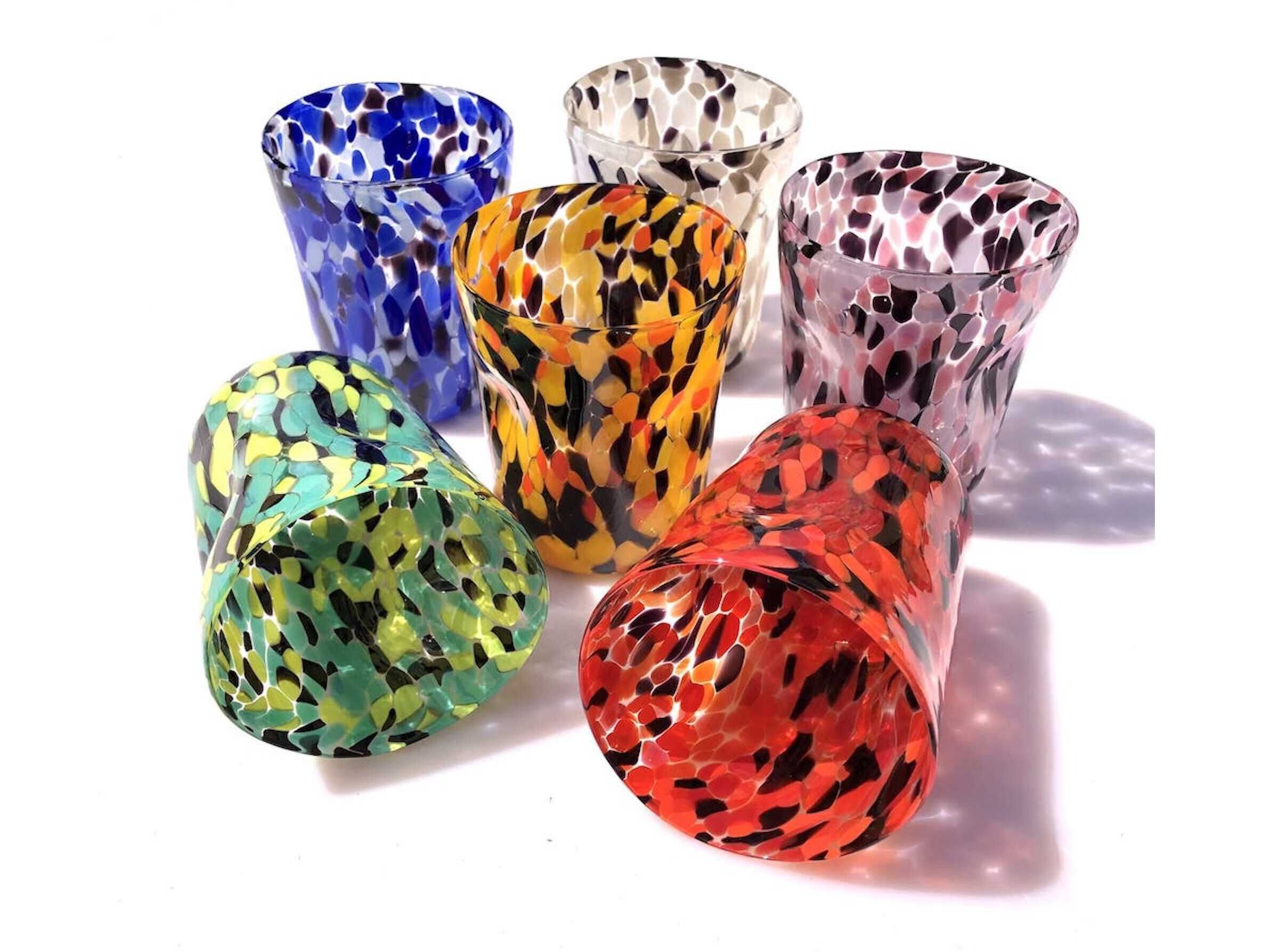 Набор из шести стаканов из муранского стекла ручной работы In Stock YourMurano ARCH-00022328
