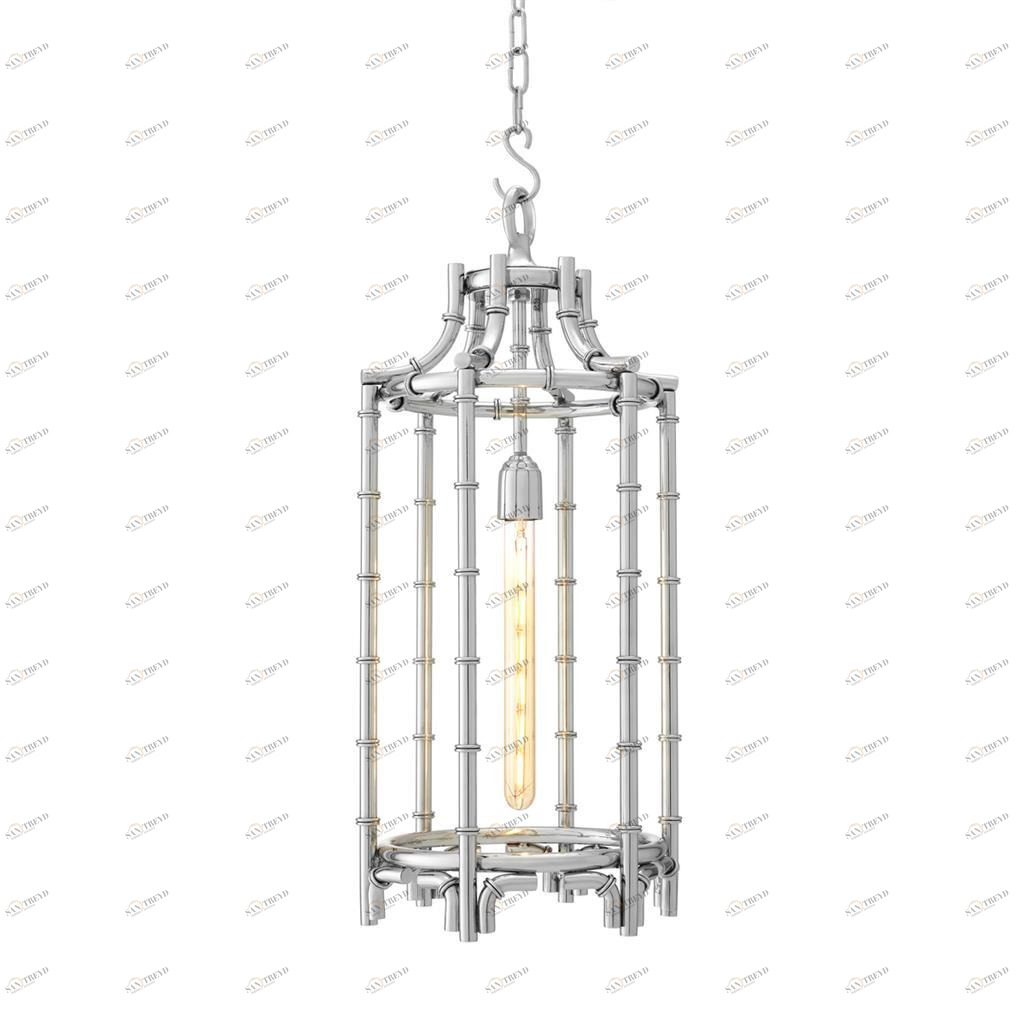 Фонарь Vasco от Eichholtz Хром 110969 EICHHOLTZ ДИЗАЙНЕРСКИЕ, EICHHOLTZ 060677 Хром 