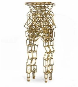 BRABBU Сервисный столик из латуни