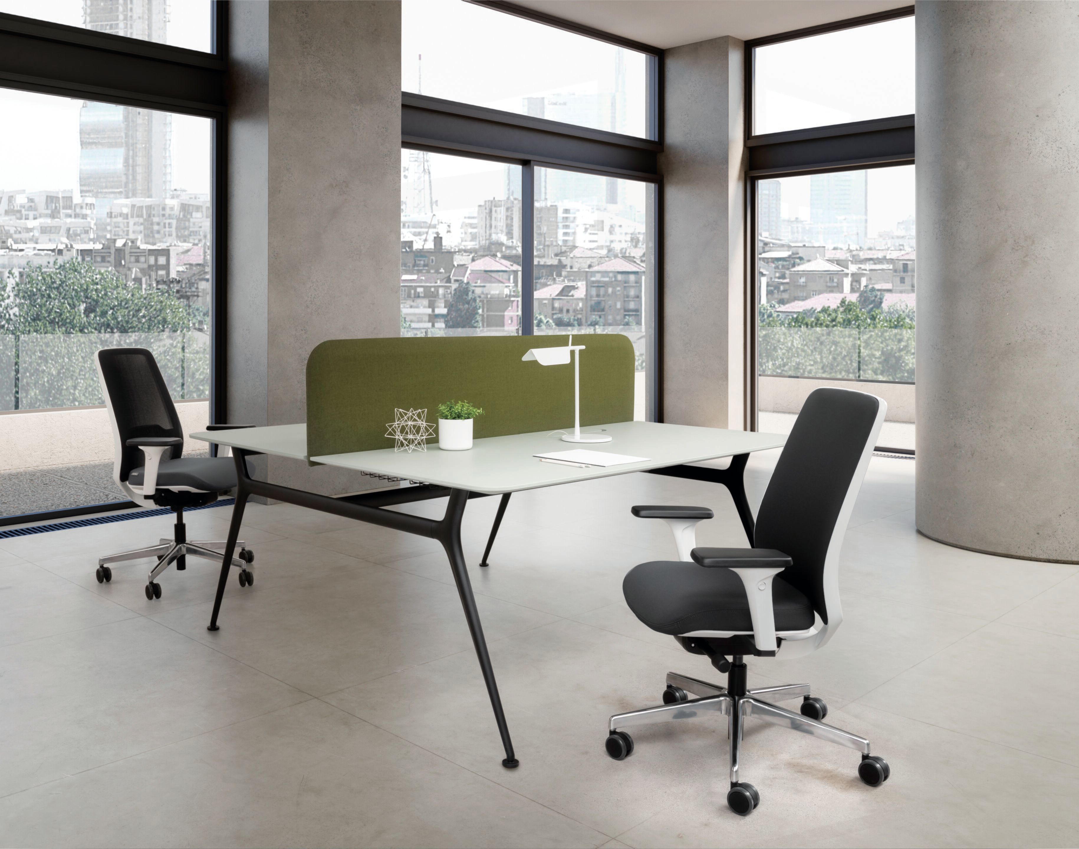 5 спиц операционный офисный стул с подлокотниками ESTEL GROUP TIME ARCH-00063381 - Вид №7