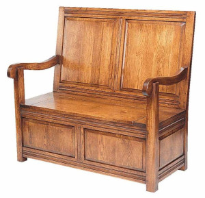 P625 Скамья с двумя панелями ijlbrown