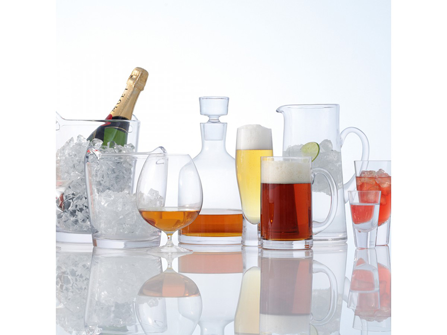 Набор из 4 стопок для водки 100 мл Bar LSA INTERNATIONAL BAR 00-3863003 Прозрачный - Вид №1