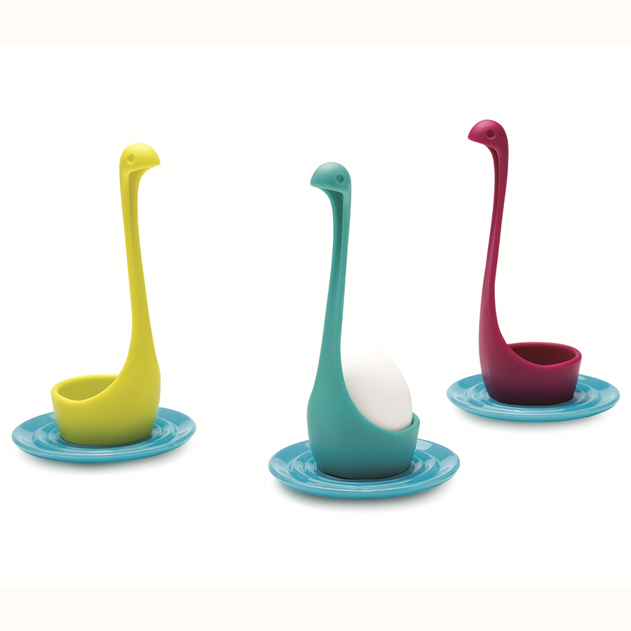 OT889 Держатель для яйца , miss nessie, зеленый OTOTO  - Вид №3