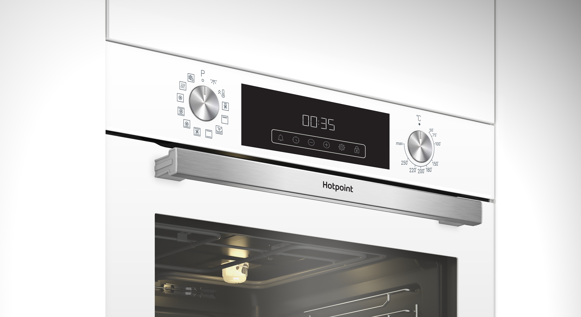 9241420 Электрический духовой шкаф Hotpoint HFE9 1231 JSH WHG белый STDN-0062032 - Вид №3