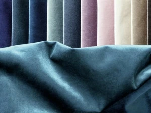 Élitis Однотонная бархатная обивочная ткань
