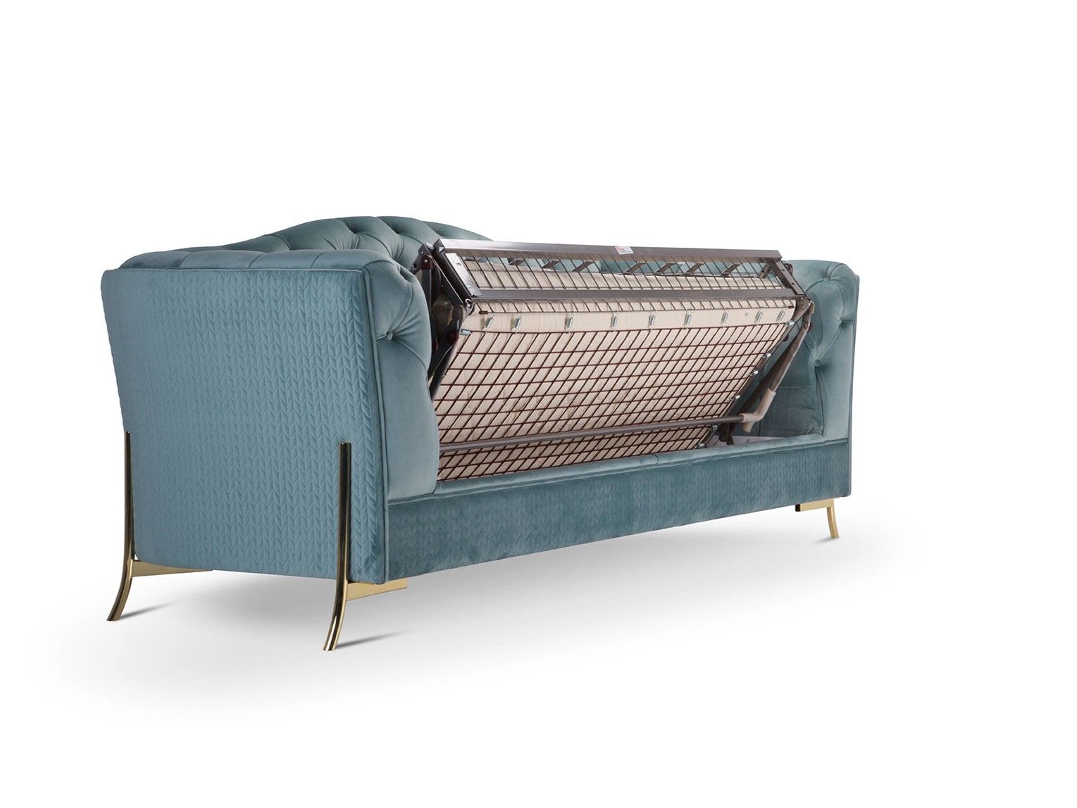 Диван-кровать capitonné из ткани с огнестойкой обивкой Domingo Salotti Nefele ARCH-00034794 - Вид №11