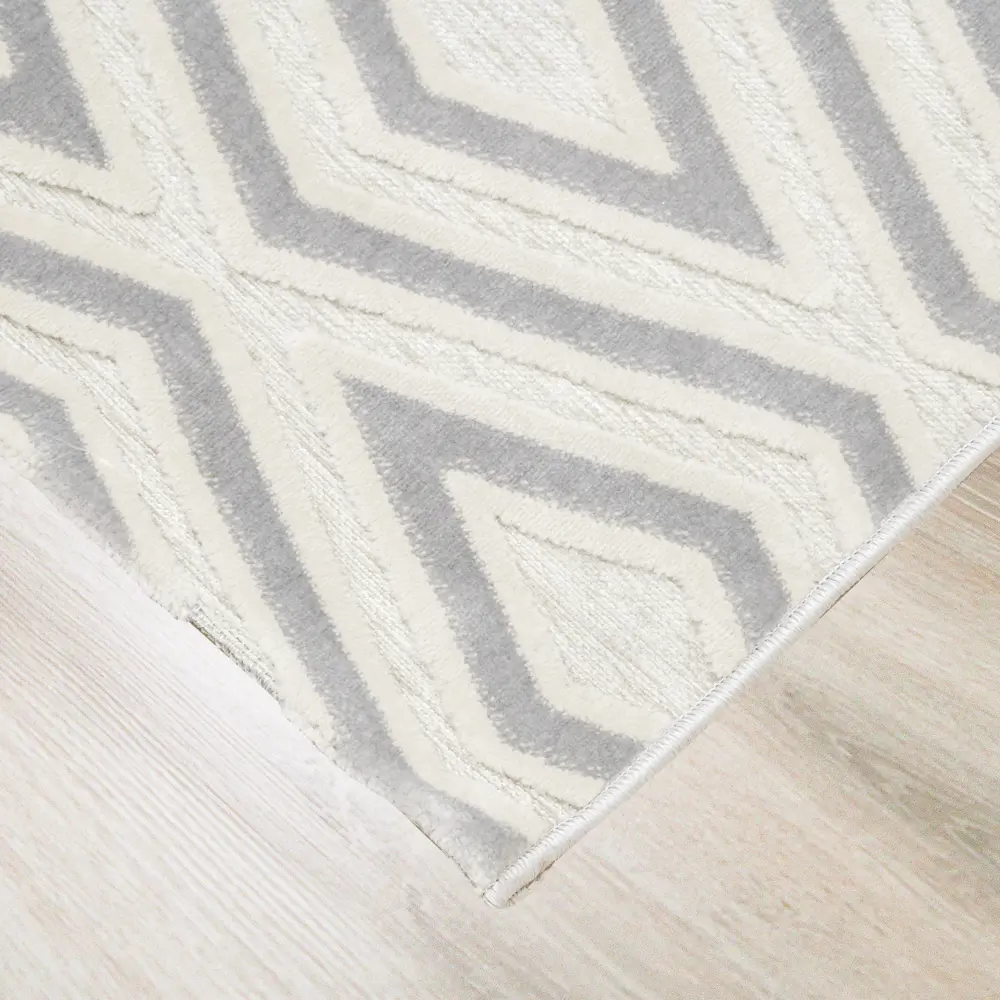 Ковер полипропилен Элис 91E 160x235 см цвет серый CTIM STLM-2028621 - Вид №1