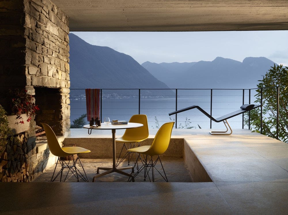 Стул из полипропилена с мягким сиденьем VITRA Eames Plastic Chair ARCH-00147160 - Вид №6