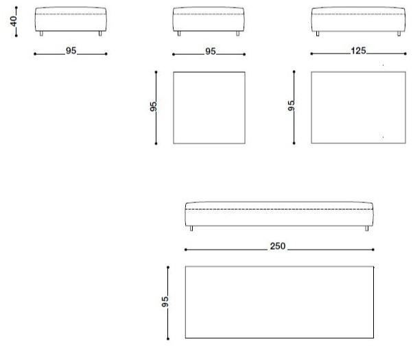 Désirée divani Модульный раскладной диван sun-id-1483675 - Вид №8
