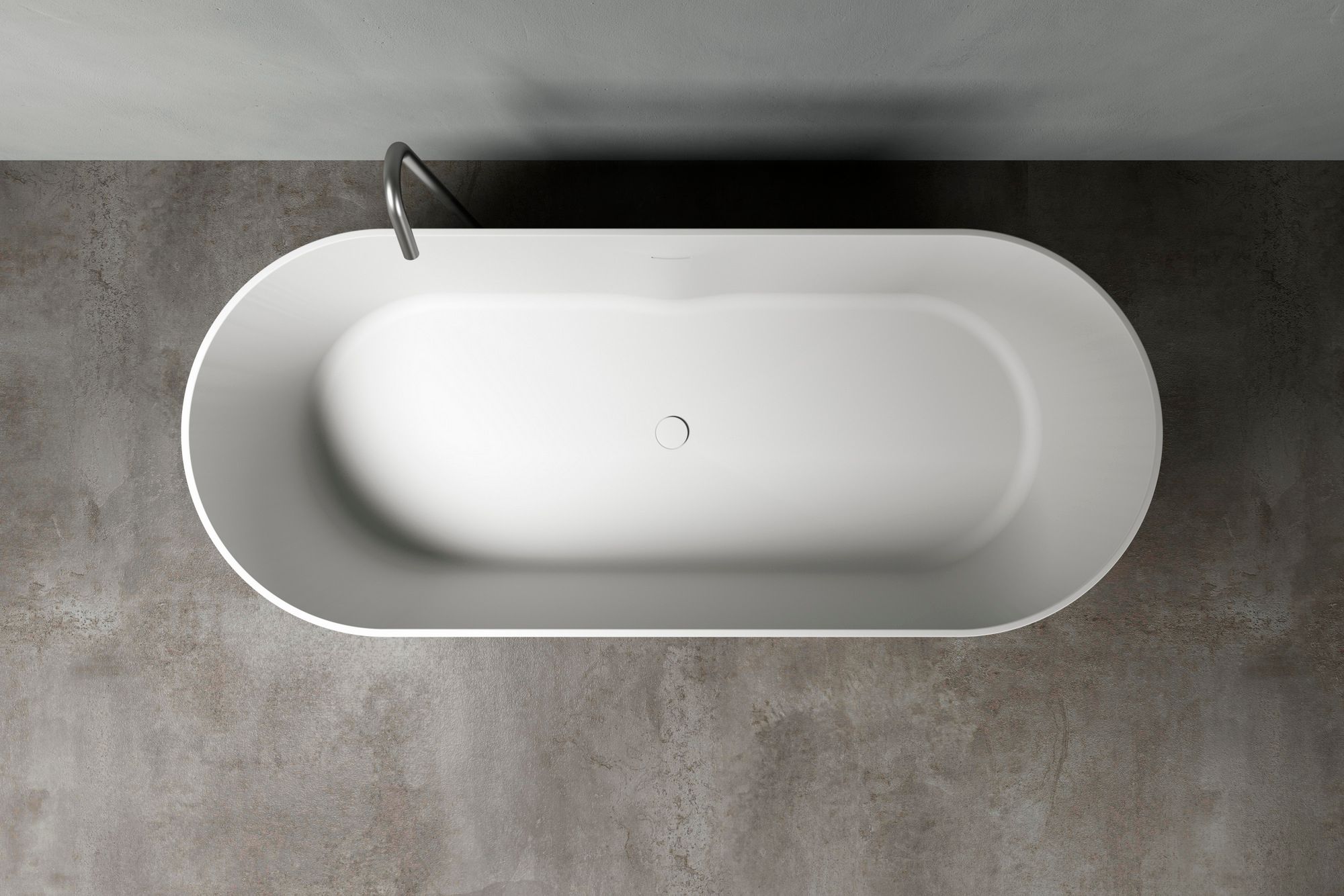 Овальная ванна в центре комнаты в Korakril™ Rexa MY PLANET ARCH-00137632 - Вид №3