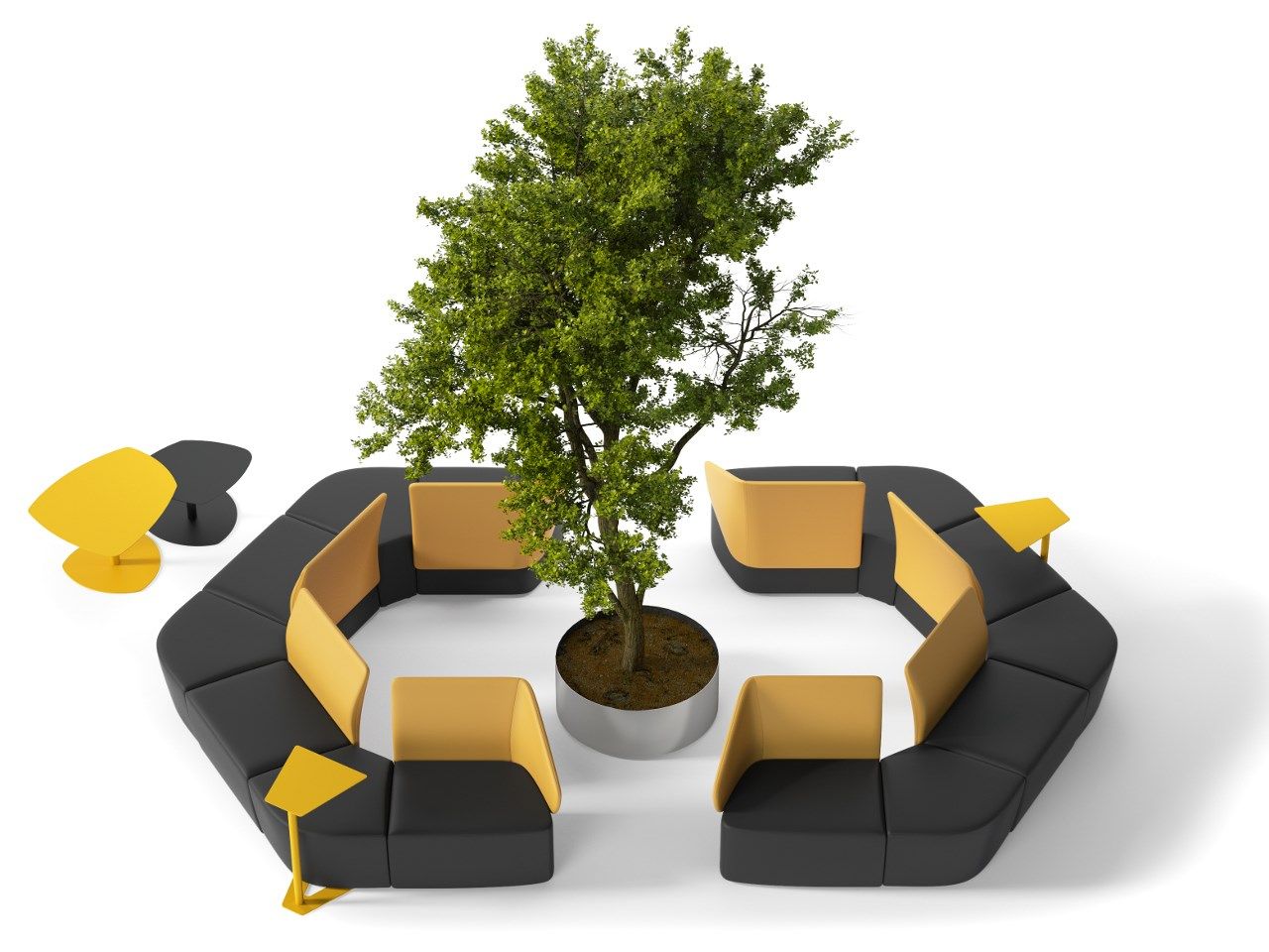 Модульный диван SITLOSOPHY® икебана ARCH-00111522 - Вид №3