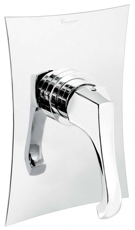 76009BIO Внутристенный смеситель Ares, цвет белый-матовый EMMEVI