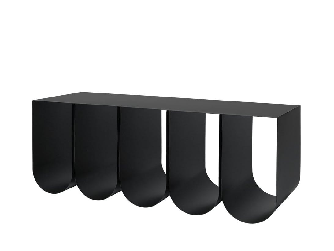 Стальная скамья с порошковым покрытием Kristina Dam Studio Curved ARCH-00028363