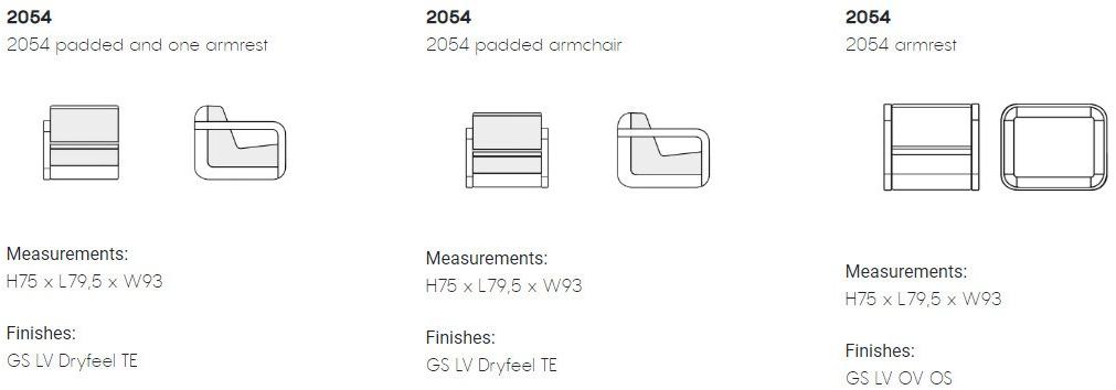 Myyour 3-местный диван из материала Poleasy® 2054 sun-id-1397160 - Вид №6