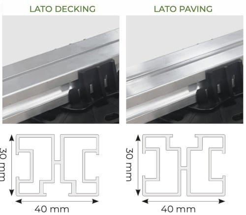 Алюминиевая опора для настила и павинга Dakota MAGATELLO KERADECK® 30 ARCH-00099729 - Вид №7