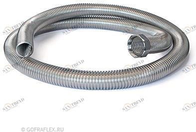 Отвод выхлопных газов бензогенератора Ø 40 мм Flexible hose Россия GV40