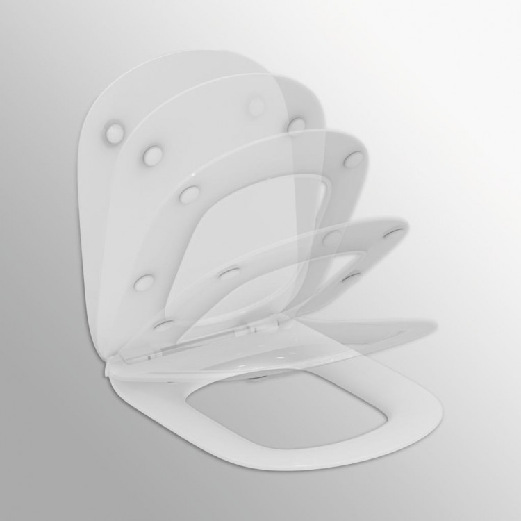 T352701 Тонкое сидение и крышка для унитаза Ideal Standard TESI - Вид №1