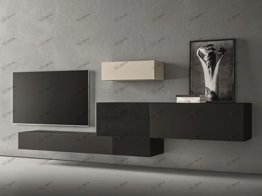 ZANETTE Модульная лакированная стенка для хранения Lei sun-id-1363165