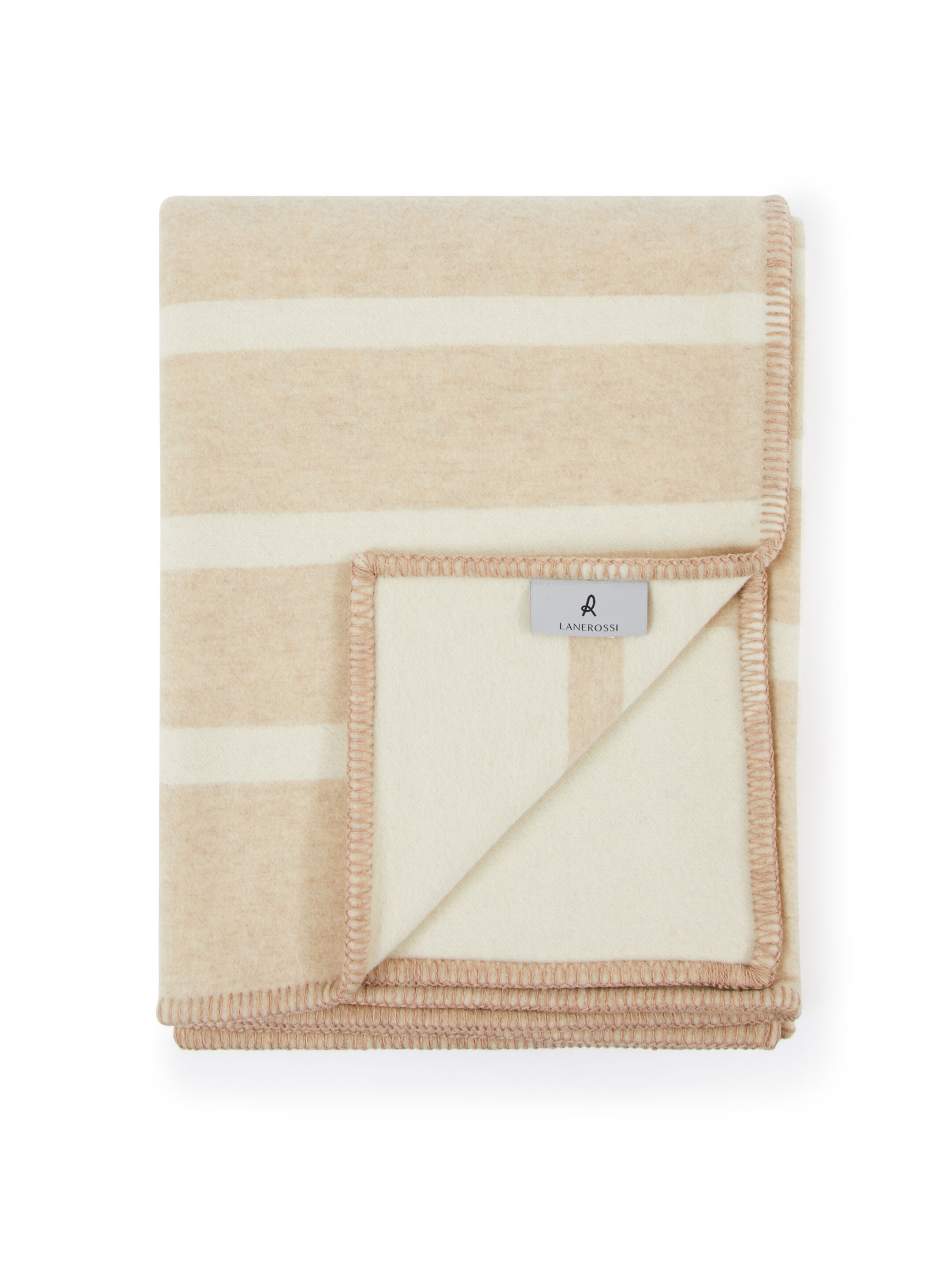 Plaid double face in lana merino e cashmere Lanerossi Оптическая ARCH-00093787 - Вид №16