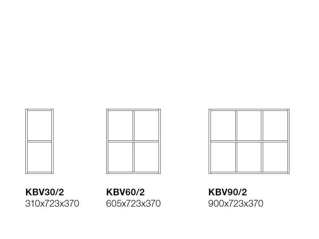 Ламинат с низким дневным офисным книжным шкафом TreCe CombiLine ARCH-00074010 - Вид №5