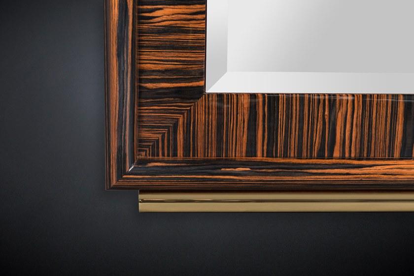 VGnewtrend Прямоугольное зеркало из черного дерева в раме Original sin 7511972.70  - Вид №2