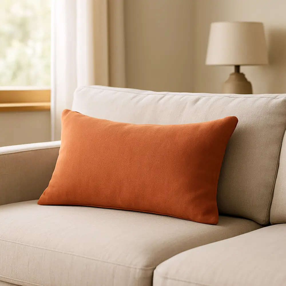 Декоративная подушка Сиена 30x50 см цвет терракот СТОЛИЦА ТЕКСТИЛЯ STLM-2204784 - Вид №3