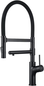 Смеситель ZorG Magnit SZR-1010 GRAFIT для кухонной мойки, графит