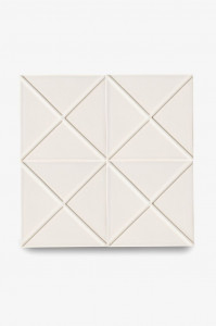 ARDF22 Декоративная плитка для поля "Одиссея" Architectonics ручной работы с тиснением, 6 дюймов x 6 дюймов Waterworks