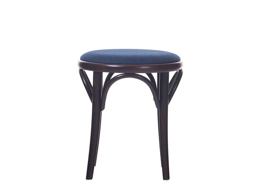 Деревянный стул с мягким сиденьем TON N° 60 ARCH-00061304 - Вид №1