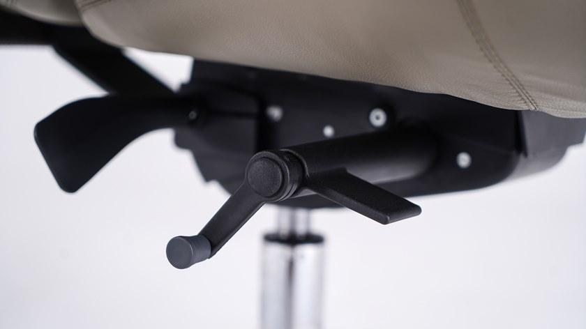 Grado Design Обтянутый кожей вращающийся офисный стул с подлокотниками Lord Lod-ch-05 - Вид №2