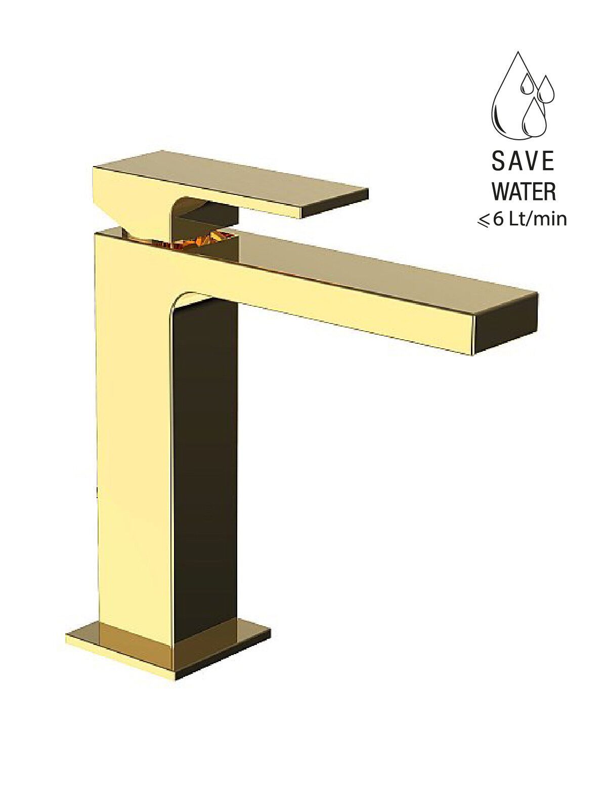 Однорычажный смеситель для раковины без слива Rubinetterie Frattini Vita Due ARCH-00022389 - Вид №2