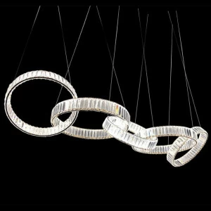 Подвесной светильник хрустальный Newport S Gold 15855/S NEWPORT 15850 00-3890218 Золото