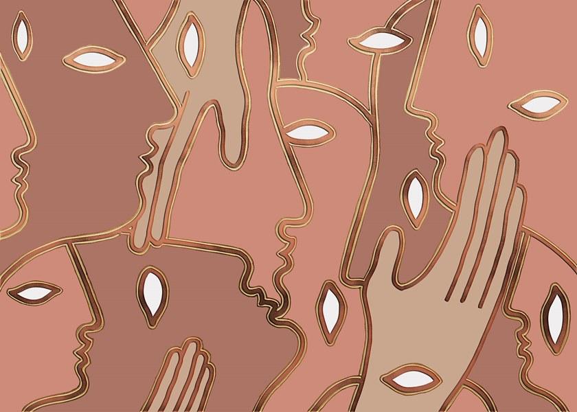 Affreschi & Affreschi Рулонные экологические гипсовые обои Season 1 Kw1009 - Вид №1