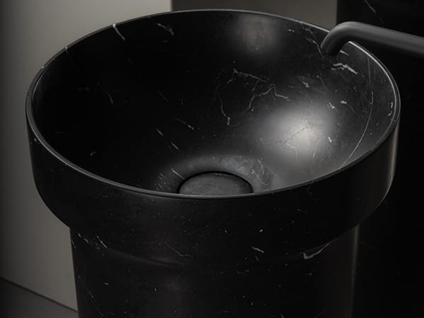 Мраморная круглая отдельно стоящая раковина Inbani ARCH-00017278 - Вид №2