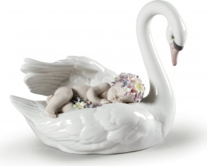 10668997 LLADRO Фигурка Lladro "Фантастические сновидения" 19x16см Фарфор