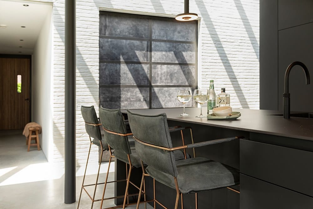 Высокий табурет со спинкой Jess Norman ARCH-00127423 - Вид №2