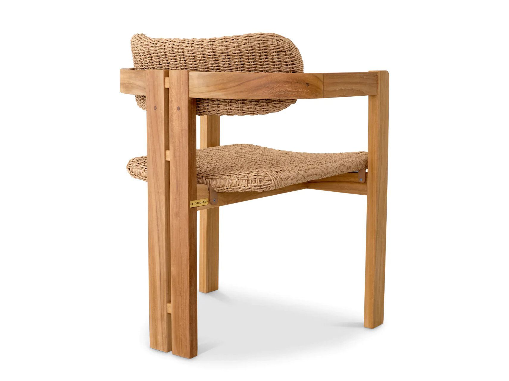 Стул для сада из тикового дерева с подлокотниками Eichholtz Donato ARCH-00060915 - Вид №3