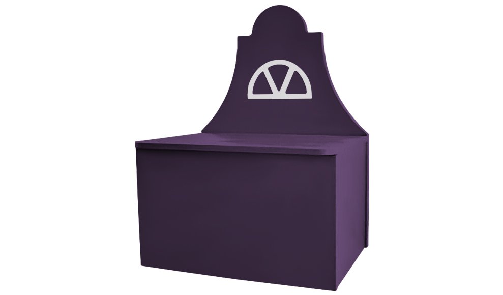 Детская лавочка-домик "Амстердам-4" МАНДАРИН АМСТЕРДАМ 179514 Зеленый Santreyd  - Вид №1