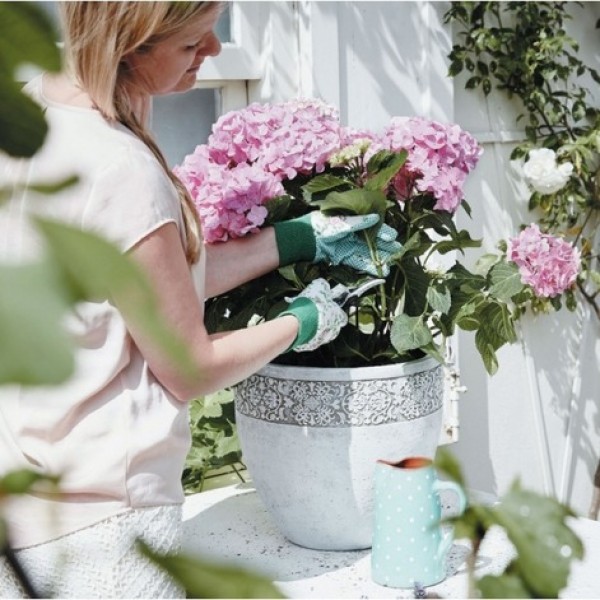 Вазы серые 3 штуки "Лион" LE-VILLAGE FLORERO 044760 Серый  - Вид №2