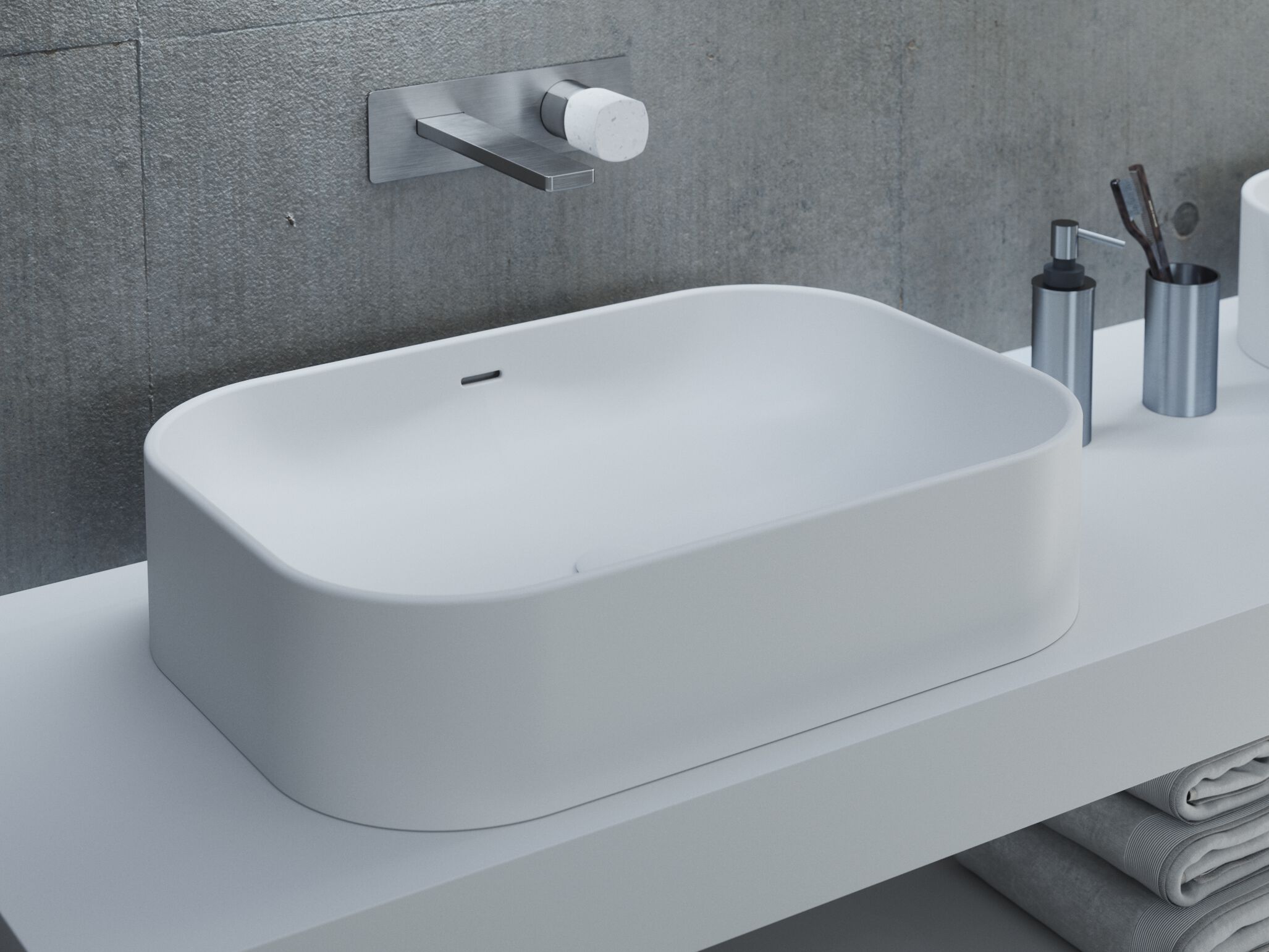 Керамическая прямоугольная столешница GSG Ceramic Design ARCH-00049444