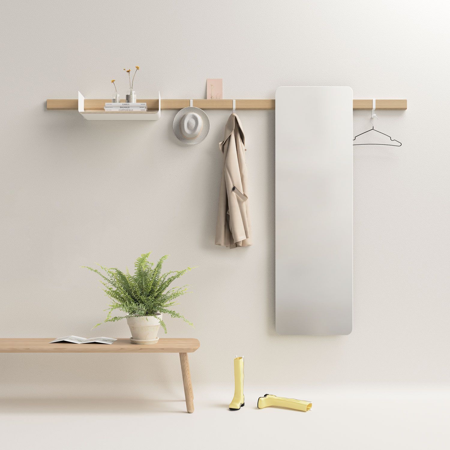 Прямоугольное настенное зеркало Variand Furniture N01 ARCH-00109258 - Вид №4