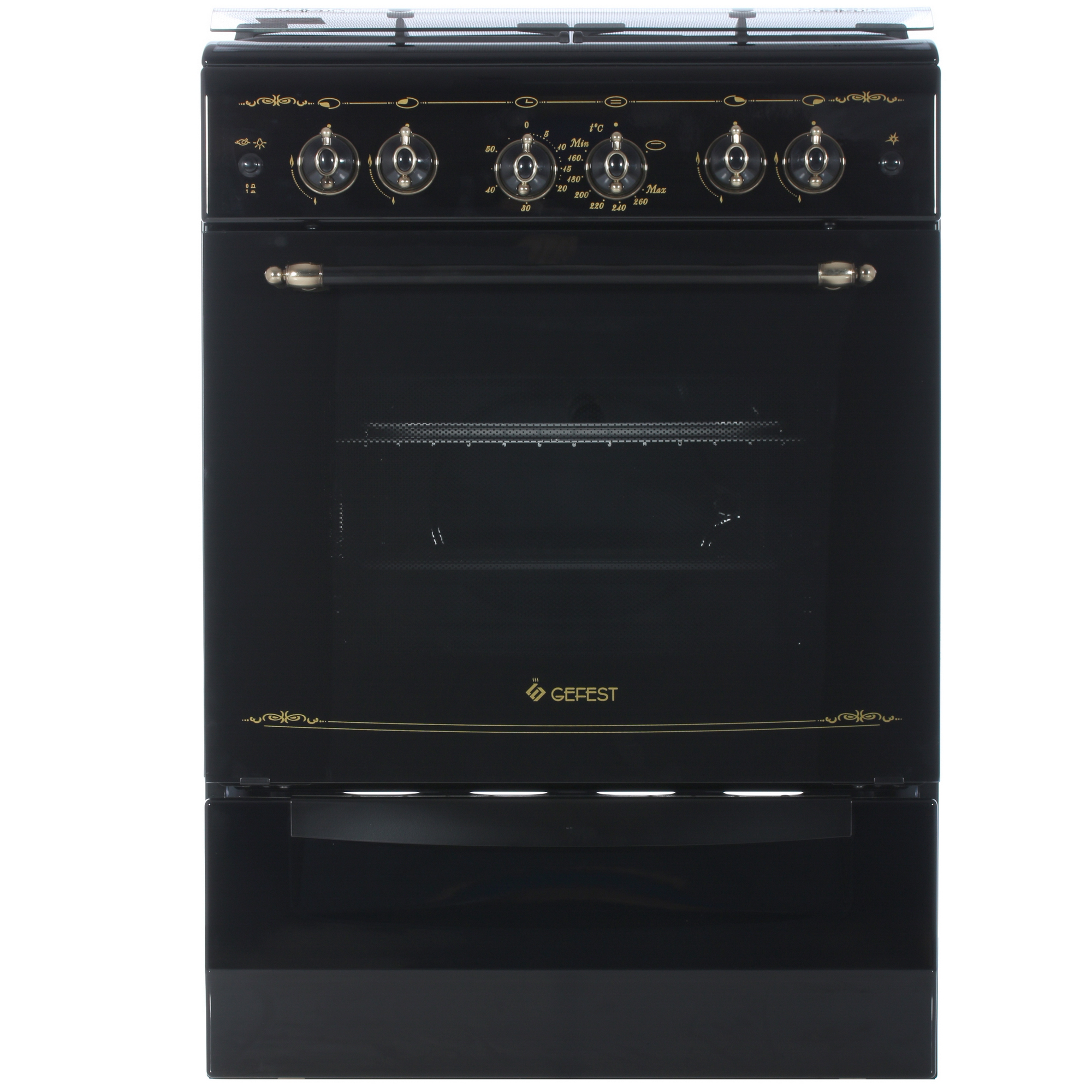 8115334 Газовая плита Gefest ПГ 6100-02 0183 черный STDN-0092657