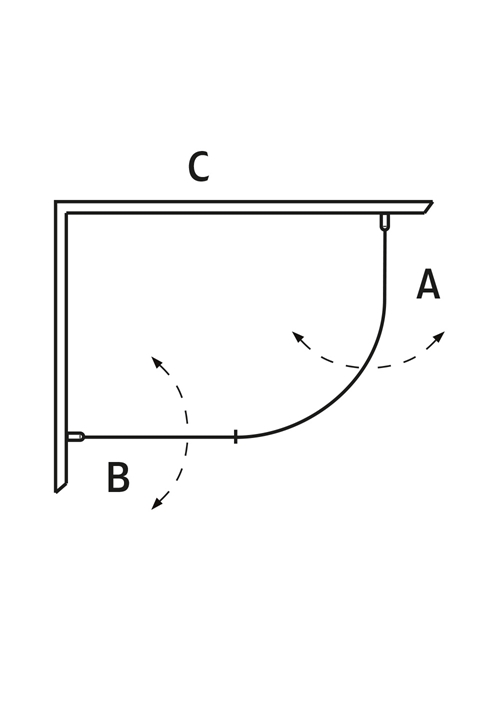 1450454 Igloo Pro J + Душевой Уголок Прямой, Матовый 80X70 Hafa Прозрачный  - Вид №2