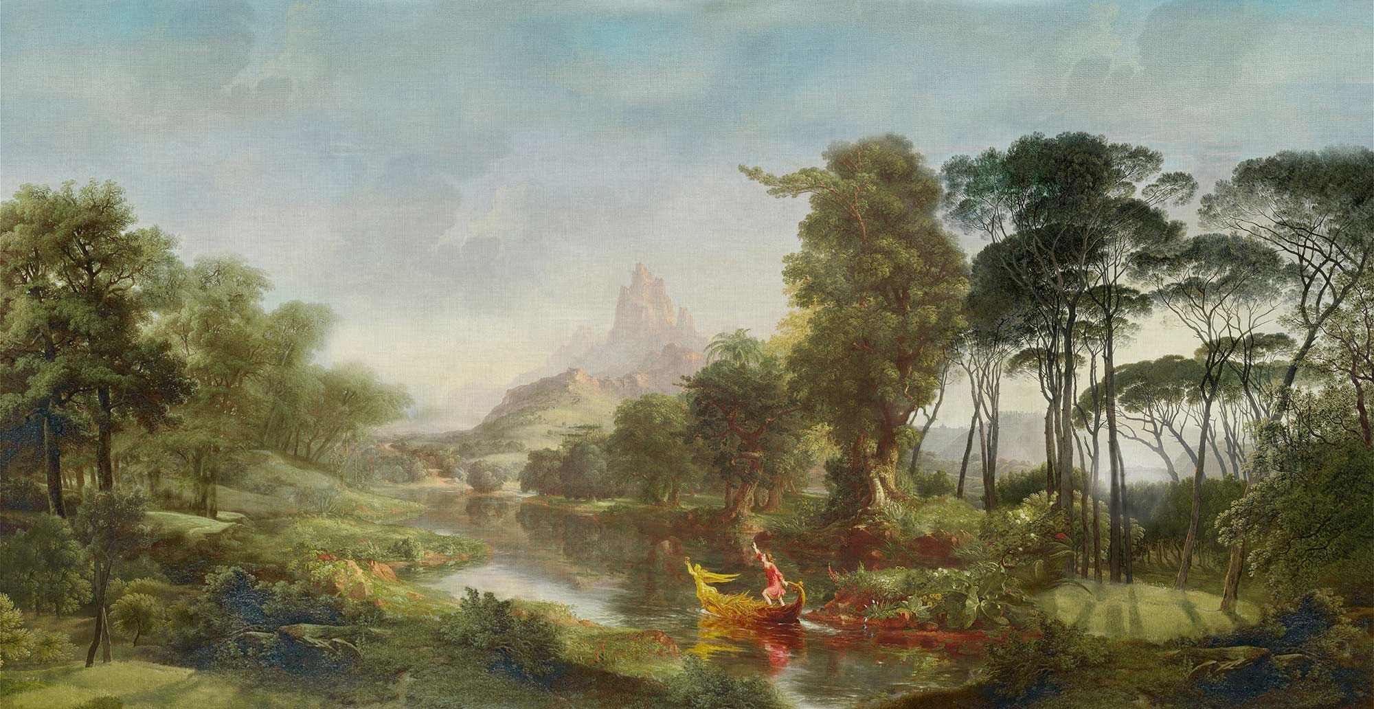 Панорамные обои с пейзажами Tecnografica New Romantic ARCH-00066452