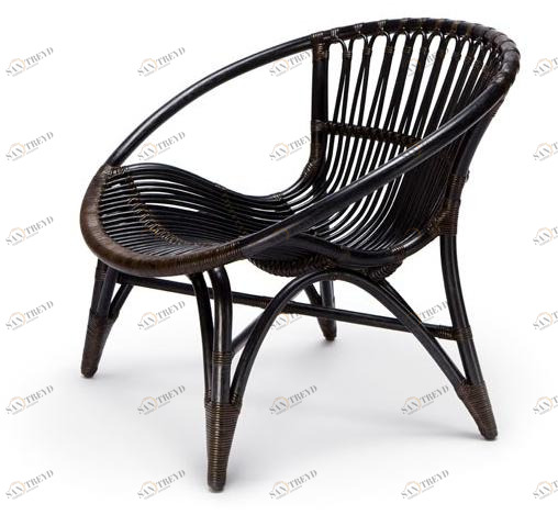 Кресло из ротанга с подлокотниками Santreyd sun-id-1383986