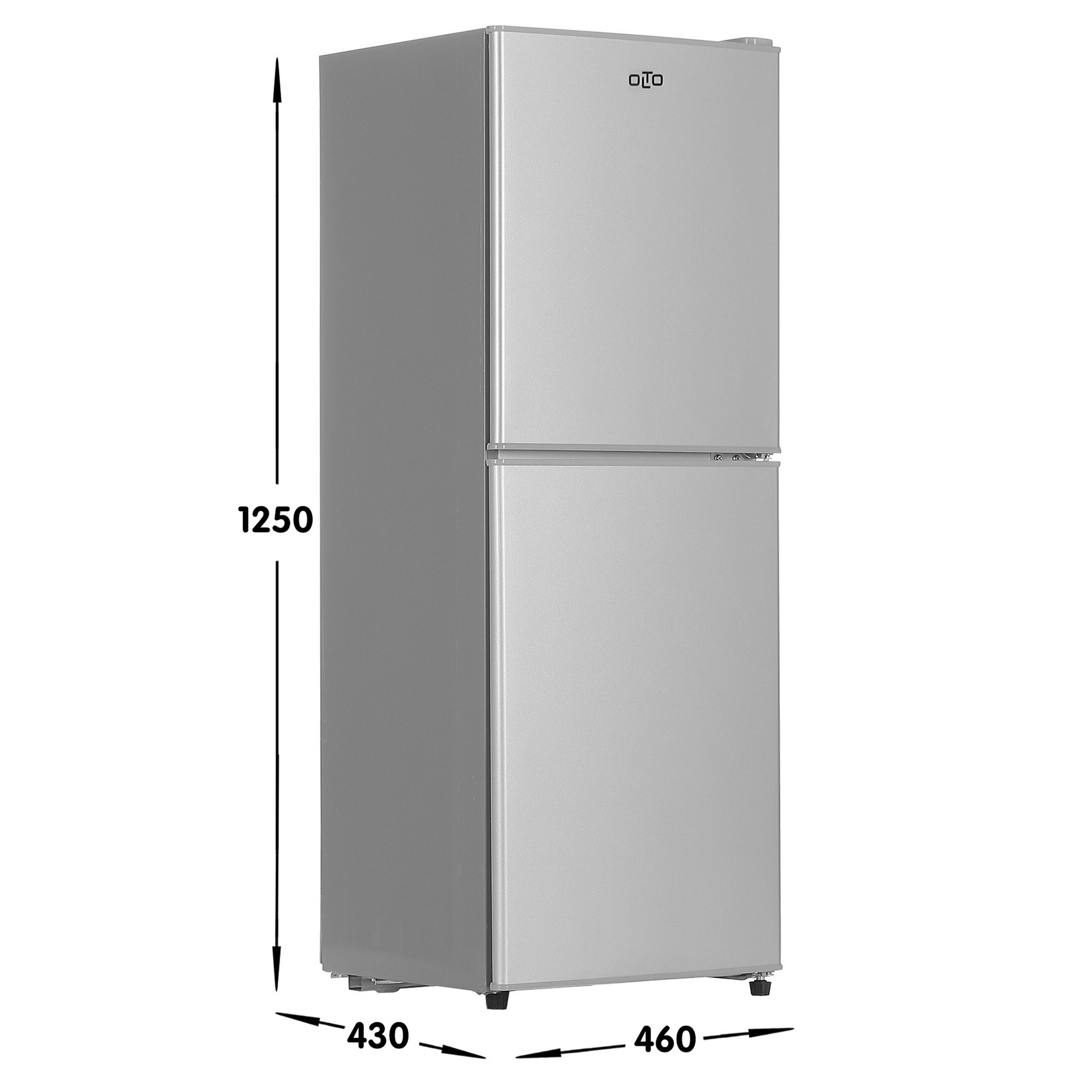 8192265 Холодильник компактный   Olto RF-160C серебристый STDN-0120275 - Вид №6