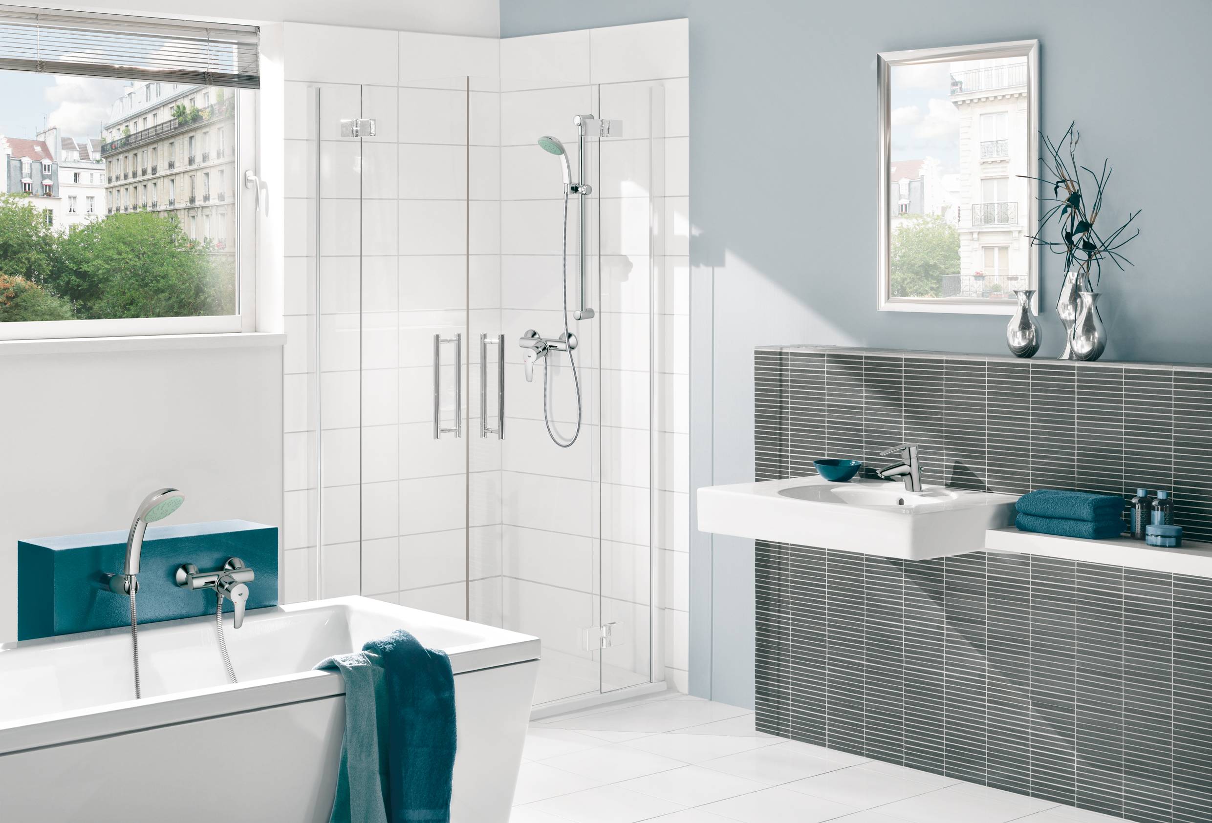 33558001 Смеситель для раковины Grohe Eurostyle хром - Вид №2