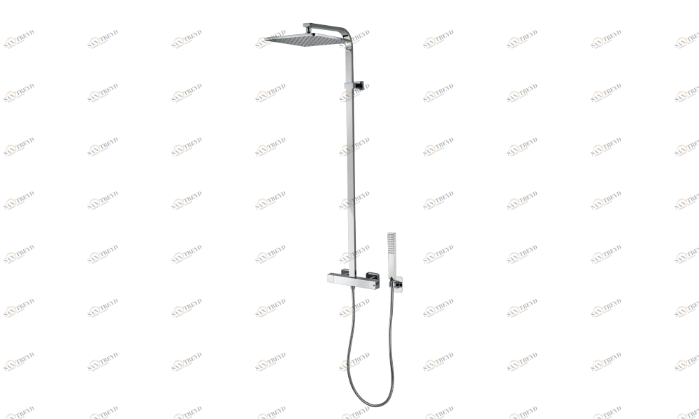 L40009 Душевая колонна COSMO 280 x 280 mm - Termostatico BOSSINI 